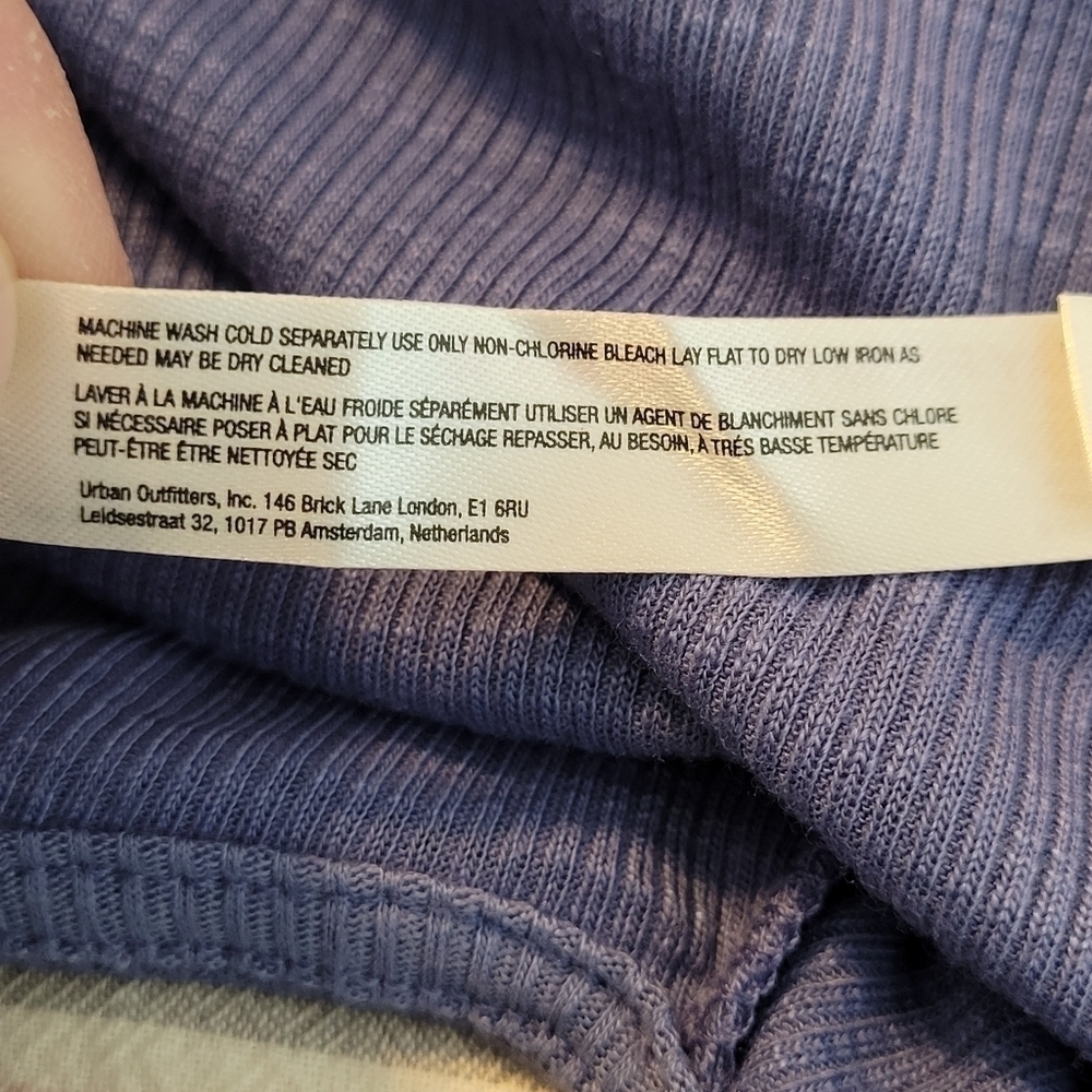 Free People Dani Tank In Dusty Iris Size Small - Picture 8 of 8